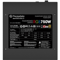 Блок питания Thermaltake Toughpower Grand RGB 750W Gold Full Modular [TPG-0750F-R]