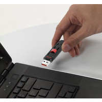 USB Flash SanDisk Cruzer Glide 256GB (черный) [SDCZ60-256G-B35]