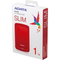 Внешний накопитель A-Data HV300 AHV300-2TU31-CRD 2TB (красный)