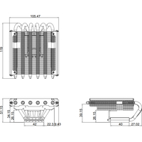 Кулер для процессора Thermalright AXP-100H Muscle