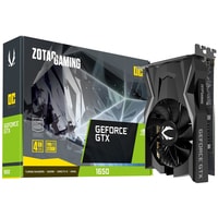 Видеокарта ZOTAC Gaming GeForce GTX 1650 OC 4GB GDDR6 ZT-T16520F-10L
