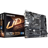 Материнская плата Gigabyte H470M DS3H (rev. 1.0)