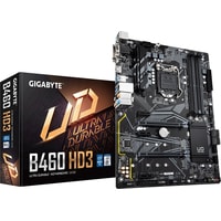 Материнская плата Gigabyte B460 HD3 (rev. 1.0)