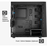 Корпус AeroCool Bolt Mini Tempered Glass (Bolt Mini-G-BK-v1)