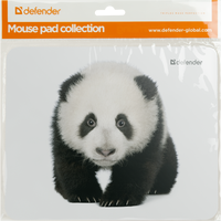 Коврик для мыши Defender Wild Animals Панда [50803]
