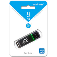 USB Flash Smart Buy Dark Grey 8GB [SB8GBGS-DG]