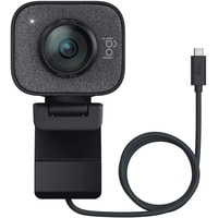 Веб-камера для стриминга Logitech StreamCam (серый) 960-001281