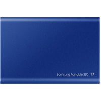 Внешний накопитель Samsung T7 500GB (синий)