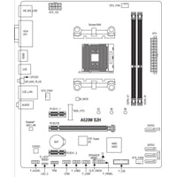 Материнская плата Gigabyte A520M S2H (rev. 1.0)