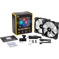 Вентилятор для корпуса Corsair ML140 Pro RGB 2 шт. (с контроллером)