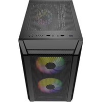 Корпус Powercase Mistral Micro H3B Mesh LED