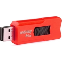 USB Flash Smart Buy Stream 64GB (красный)