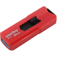 USB Flash Smart Buy Stream 64GB (красный)