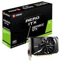 Видеокарта MSI GeForce GTX 1650 D6 AERO ITX OCV1 4GB GDDR6