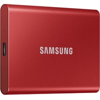 Внешний накопитель Samsung T7 1TB (красный)