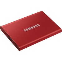 Внешний накопитель Samsung T7 1TB (красный)