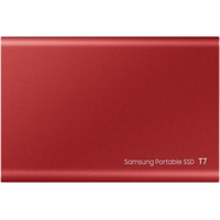 Внешний накопитель Samsung T7 1TB (красный)