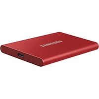 Внешний накопитель Samsung T7 2TB (красный)