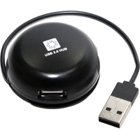 USB-хаб 5bites HB24-200BK