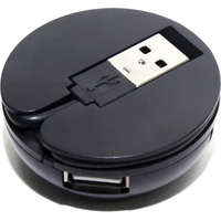 USB-хаб 5bites HB24-200BK