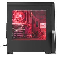 Корпус Genesis Titan 800 (красная подсветка)