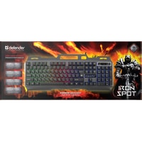 Клавиатура Defender IronSpot GK-320L RU