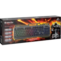 Клавиатура Defender IronSpot GK-320L RU