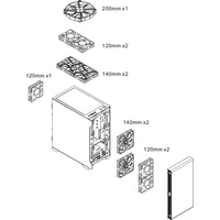 Корпус Thermaltake S100 TG Snow Edition CA-1Q9-00S6WN-00