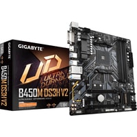 Материнская плата Gigabyte B450M DS3H V2 (rev. 1.0)