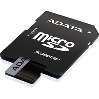 Карта памяти A-Data Premier Pro AUSDH16GUI3V30S-RA1 microSDHC 16GB (с адаптером)