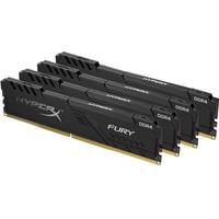 Оперативная память HyperX Fury 4x32GB DDR4 PC4-25600 HX432C16FB3K4/128