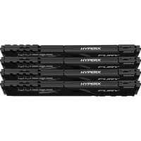 Оперативная память HyperX Fury 4x32GB DDR4 PC4-25600 HX432C16FB3K4/128