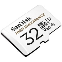 Карта памяти SanDisk High Endurance microSDHC SDSQQNR-032G-GN6IA 32GB (с адаптером)