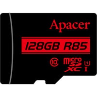 Карта памяти Apacer microSDXC AP128GMCSX10U5-R 128GB (с адаптером)