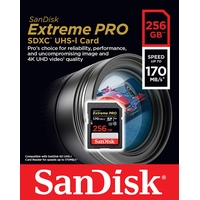 Карта памяти SanDisk Extreme PRO SDXC SDSDXXY-256G-GN4IN 256GB