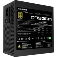 Блок питания Gigabyte P750GM GP-P750GM