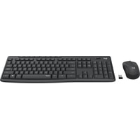 Клавиатура + мышь Logitech MK295 Silent (черный)