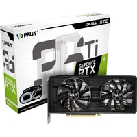 Видеокарта Palit GeForce RTX 3060 Ti Dual 8GB GDDR6 NE6306T019P2-190AD