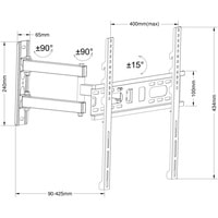 Кронштейн Omega OUTV400FM2