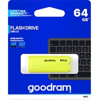 USB Flash GOODRAM UME2 64GB (желтый)