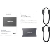 Внешний накопитель Samsung T7 2TB (черный)