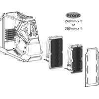Корпус Thermaltake AH T200 Snow CA-1R4-00S6WN-00