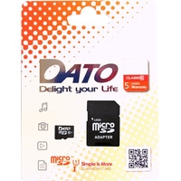Карта памяти Dato microSDXC DTTF064GUIC10 64GB (с адаптером)