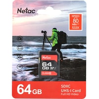 Карта памяти Netac P600 64GB NT02P600STN-064G-R