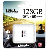 Карта памяти Kingston High Endurance microSDXC 128GB