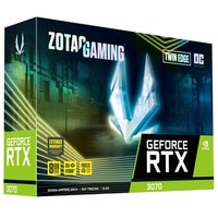 Видеокарта ZOTAC Gaming GeForce RTX 3070 Twin Edge OC 8GB GDDR6 ZT-A30700H-10P