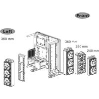 Корпус Thermaltake DistroCase 350P CA-1Q8-00M1WN-00