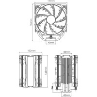 Кулер для процессора DeepCool AS500 Plus R-AS500-BKNLMP-G