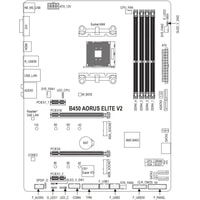 Материнская плата Gigabyte B450 Aorus Elite V2 (rev. 1.0)