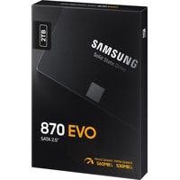 SSD Samsung 870 Evo 2TB MZ-77E2T0BW